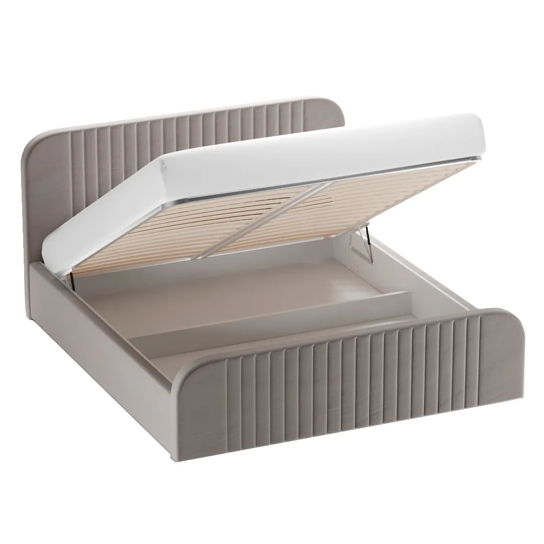 Кровать двуспальная мягкая MALTA с подъемным механизмом, 180x200