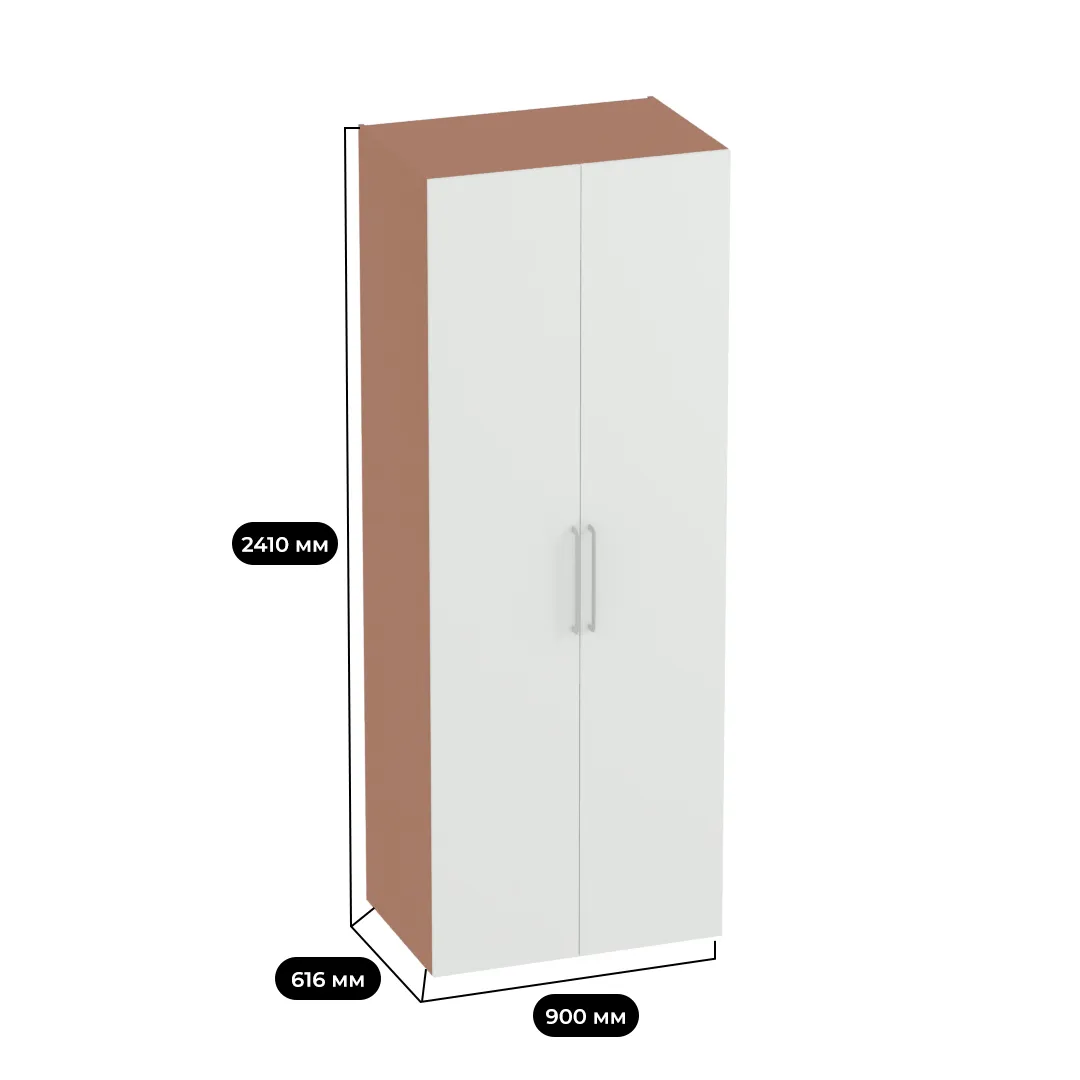 Шкаф двустворчатый LG-210.60-3