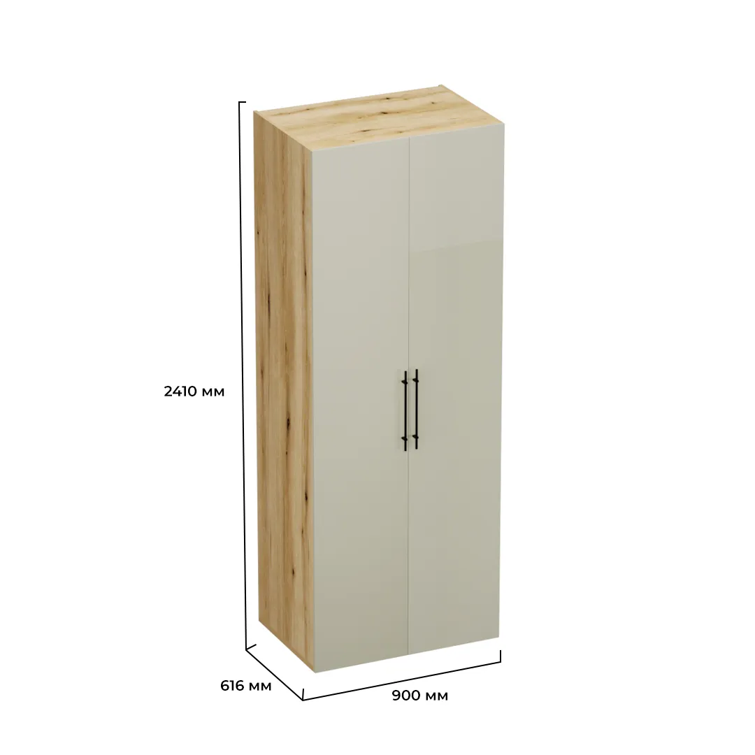 Шкаф двустворчатый LG-210.60-4