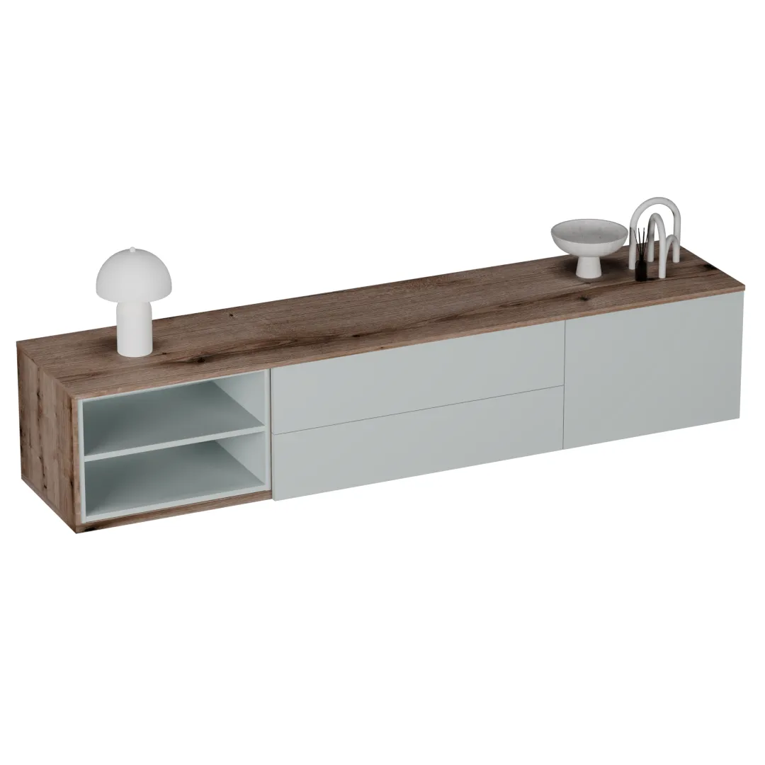 Тумба напольная комбинированная R504 L/R