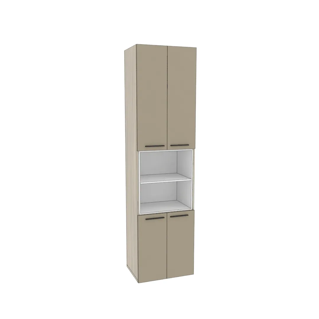 Шкаф книжный с нишей L228.44