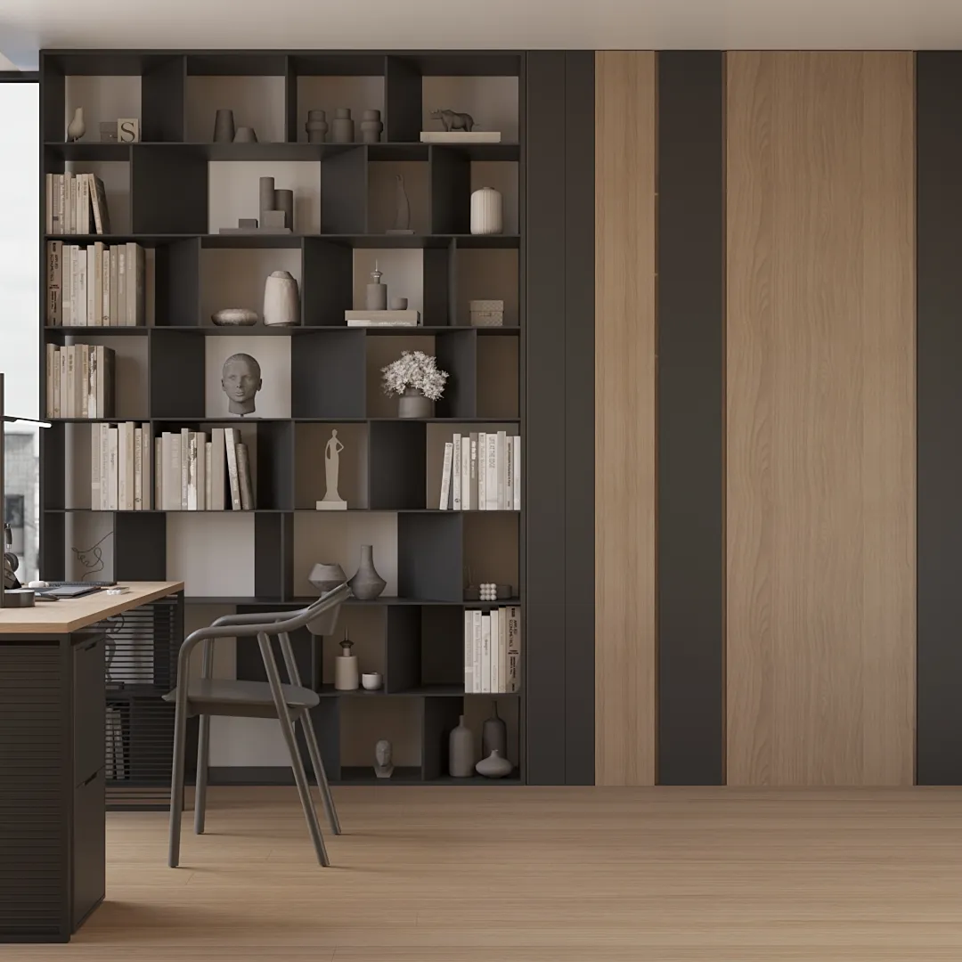 Кабинет со стеллажом №5