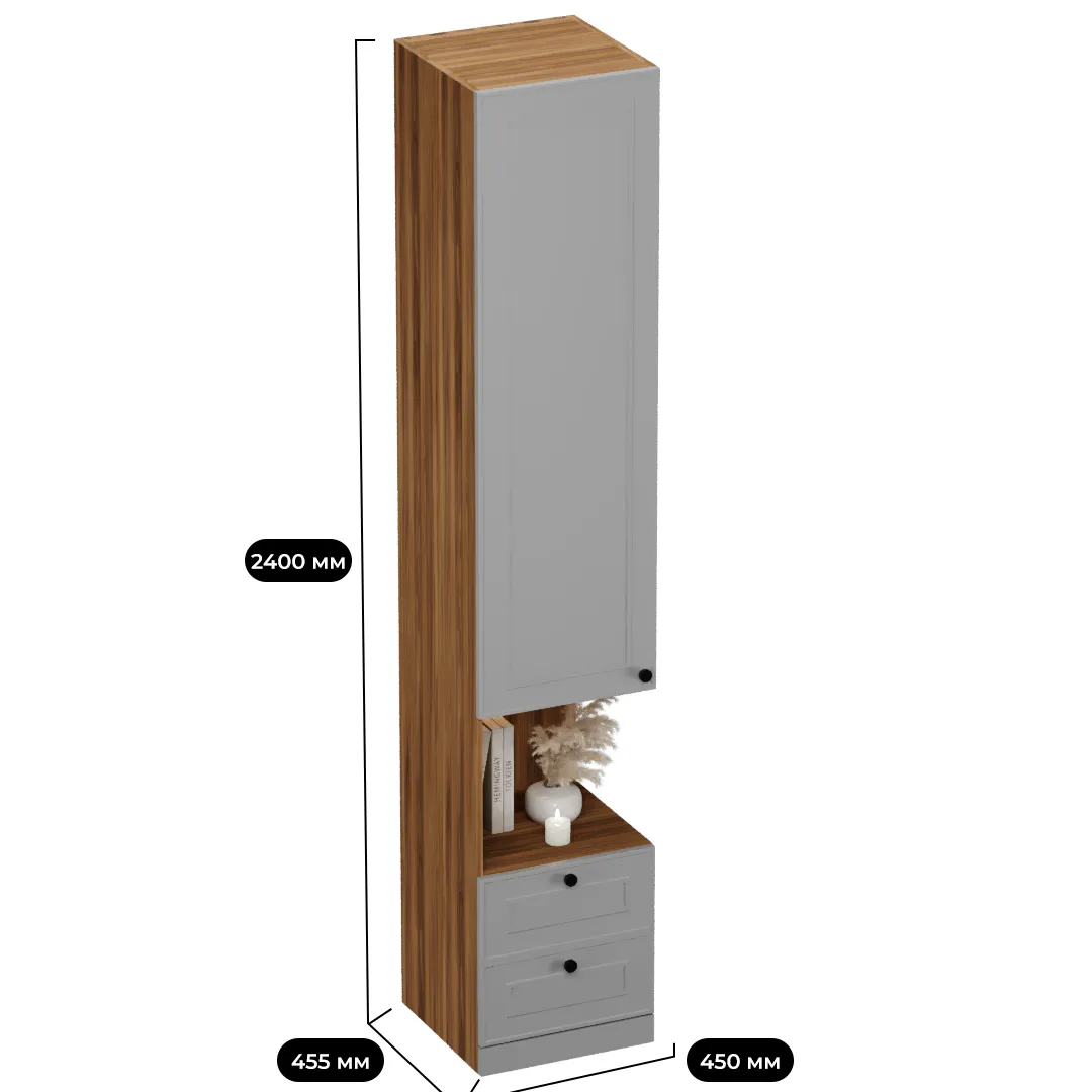 Шкаф для спальни с нишей с подсветкой A221.40