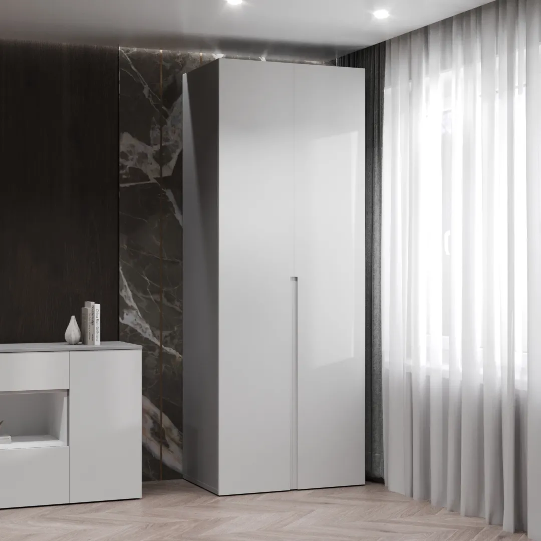 Шкаф 2 дверный, фасады в эмали LE-210.60-3