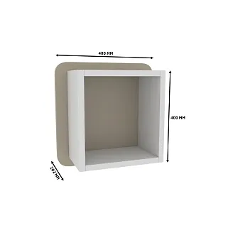 Полка навесная с панелью МДФ P100