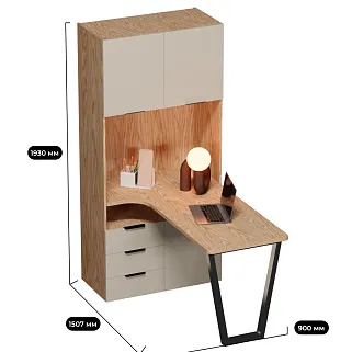 Cтол-стеллаж L402 L/R