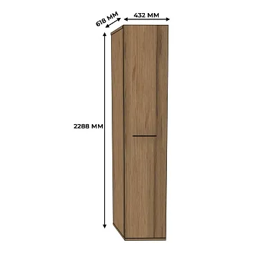 Шкаф одностворчатый переходный C-229 L/R