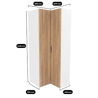 Шкаф угловой L207 L/R