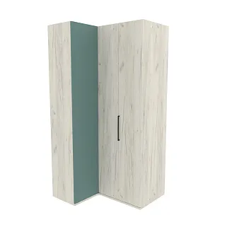 Шкаф угловой со складной дверью E209 L/R