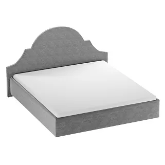 Кровать двуспальная мягкая LUCIYA с подъемным механизмом, 140x200