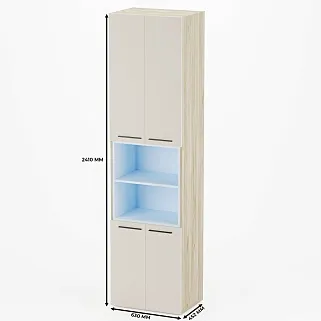 Шкаф книжный с нишей L228.44