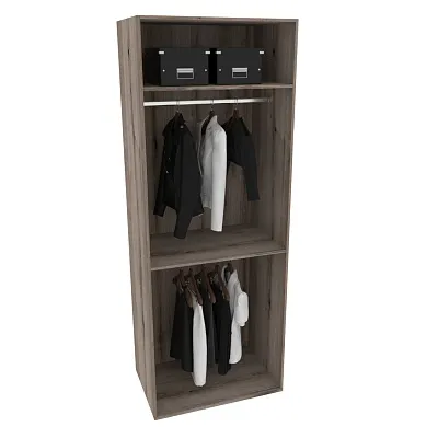 Шкаф 2 дверный, фрезерованные фасады в эмали LE210.60-1