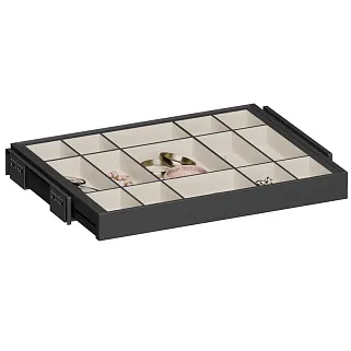 ALFA Выдвижной лоток для бижутерии в базу 600 мм, FFRM5807.564.01