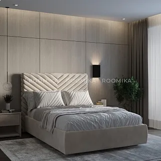 Кровать двуспальная мягкая SARA  с подъемным механизмом, 180x200