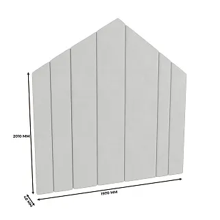 Мягкая стеновая панель в виде домика L152 L/R
