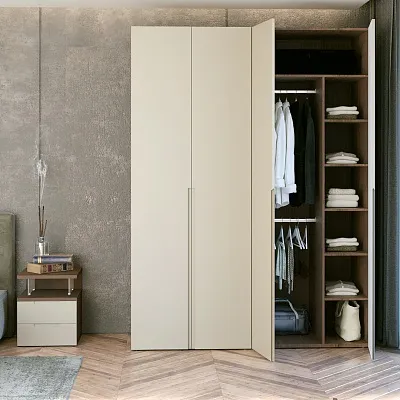 Шкаф 2 дверный, фасады в эмали LE210.60-4