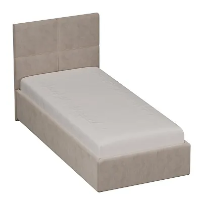 Кровать односпальная мягкая VERSAL с подъемным механизмом, 90x200