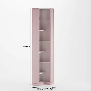 Стеллаж завершающий с боковинами в эмали А230.60 L/R