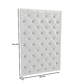 Панель мягкая L1000/40-KS для тумб шириной 1000мм. с каретной стяжкой