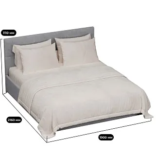 Кровать двуспальная мягкая VERSAL с подъемным механизмом, 180x200