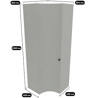 Шкаф угловой P218.1