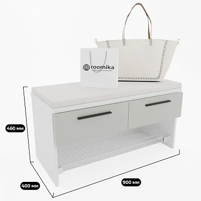 Тумба с 2 ящ. и полкой для обуви L462