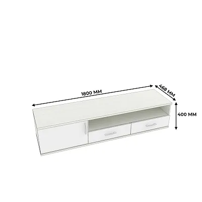 Тумба ТВ с нишей P502 L/R