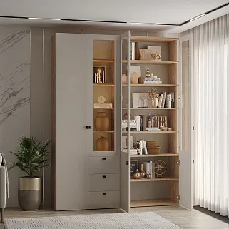 Шкаф книжный LG214