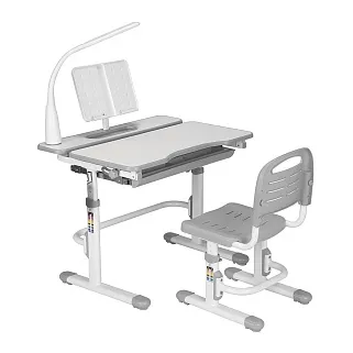 Комплект Cubby Парта и стул-трансформеры Botero grey