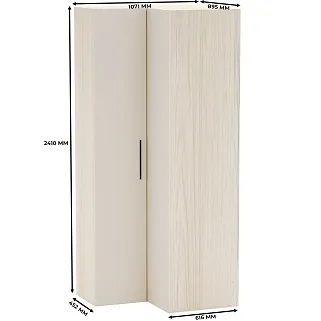 Шкаф угловой L207 L/R