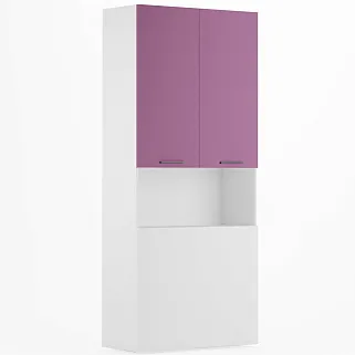 Шкаф двухдверный с фальш стенкой L212.1