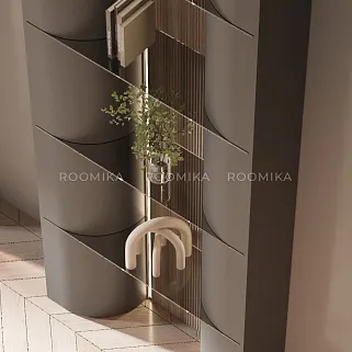 Стеллаж декоративный напольный с подсветкой F300.250