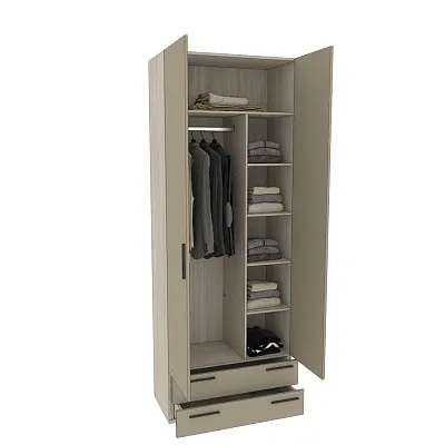 Шкаф двухдверный с ящиками L211.44