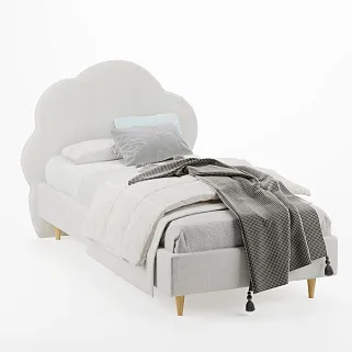 Кровать односпальная мягкая CLOUD, 90x190