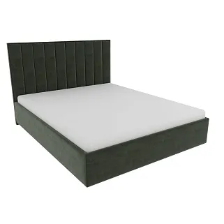 Кровать двуспальная мягкая LIBERTY с подъемным механизмом, 160x200