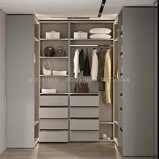 Шкаф с ящиками и штангой с подсветкой M900.45-12