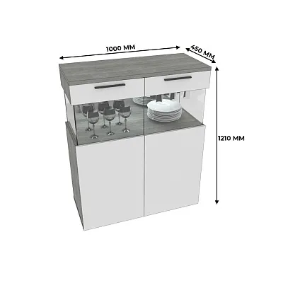 Винный шкаф с подсветкой LG200