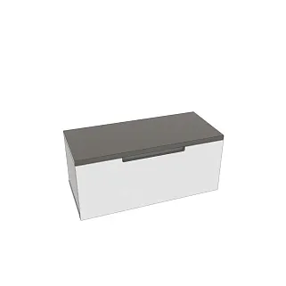 Тумба напольная, фасады в эмали LE-501