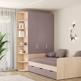 Шкаф двухдверный с фальш-панелью L212.4-120