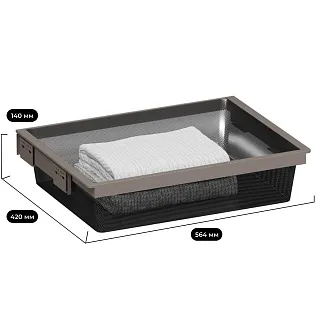 ALFA Выдвижная корзина в базу 600 мм, FRM5802.564.01