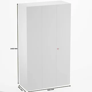 Шкаф со складными дверьми и фальш панелью L206 L/R