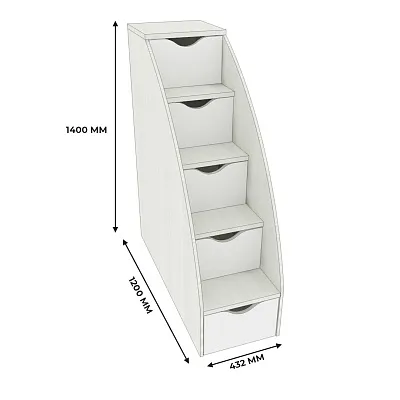 Лестница с ящиками P20 для кроватей P904, P907, P909