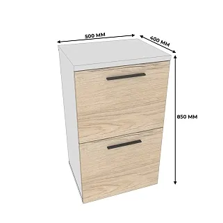 Тумба узкая с ящиком L-873