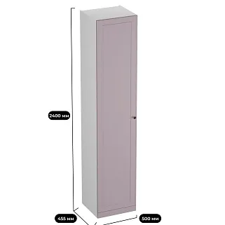 Шкаф однодверный для одежды A221.44-1