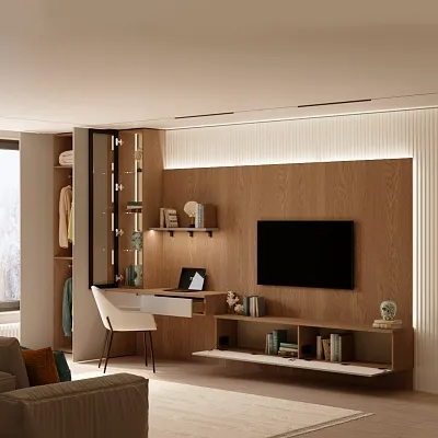 Тумба TV навесная LG513 НКД