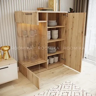 Шкаф напольный с подсветкой L202 L/R