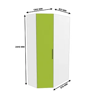 Шкаф угловой L209.44 L/R