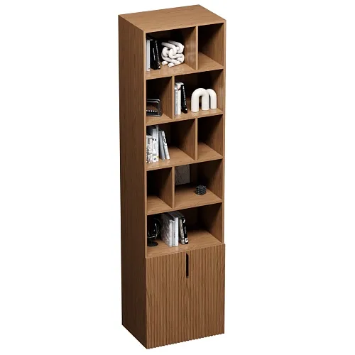 Стеллаж, фасады натуральный шпон L2228.44