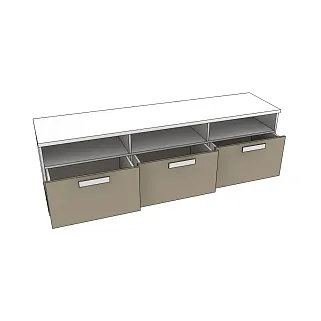 Тумба TV 3 ящ. E508