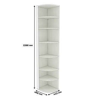 Стеллаж завершающий P233 L/R